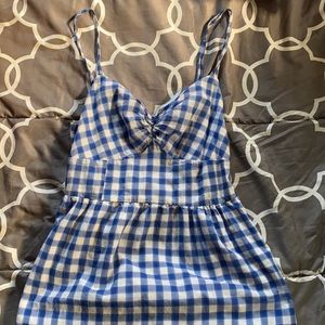 Blue picnic dress